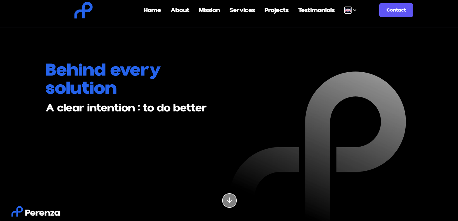 Perenza.net - Digital Company Website